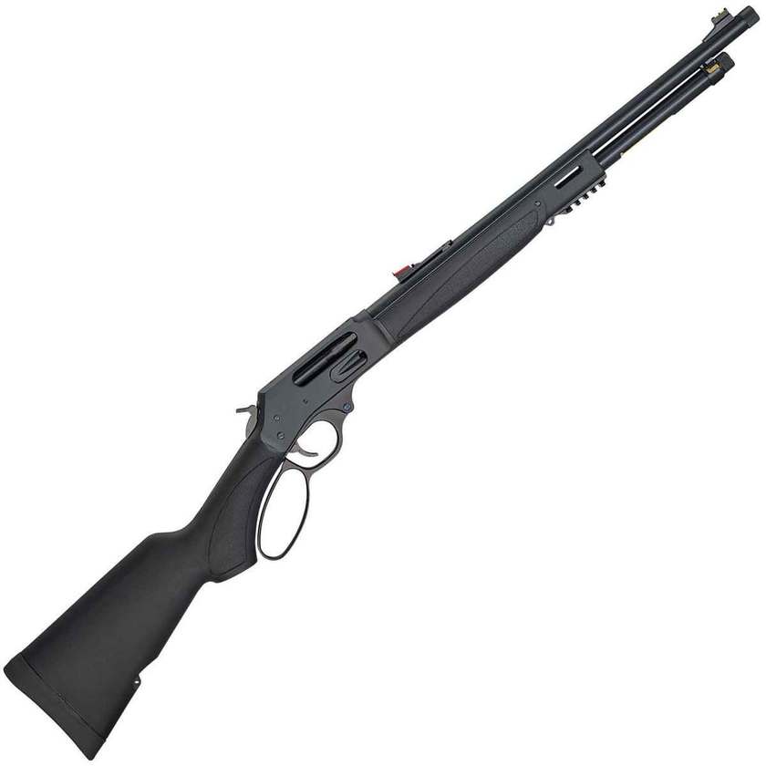 Shared post Henry 4570 Model X with threaded barrel, fiber