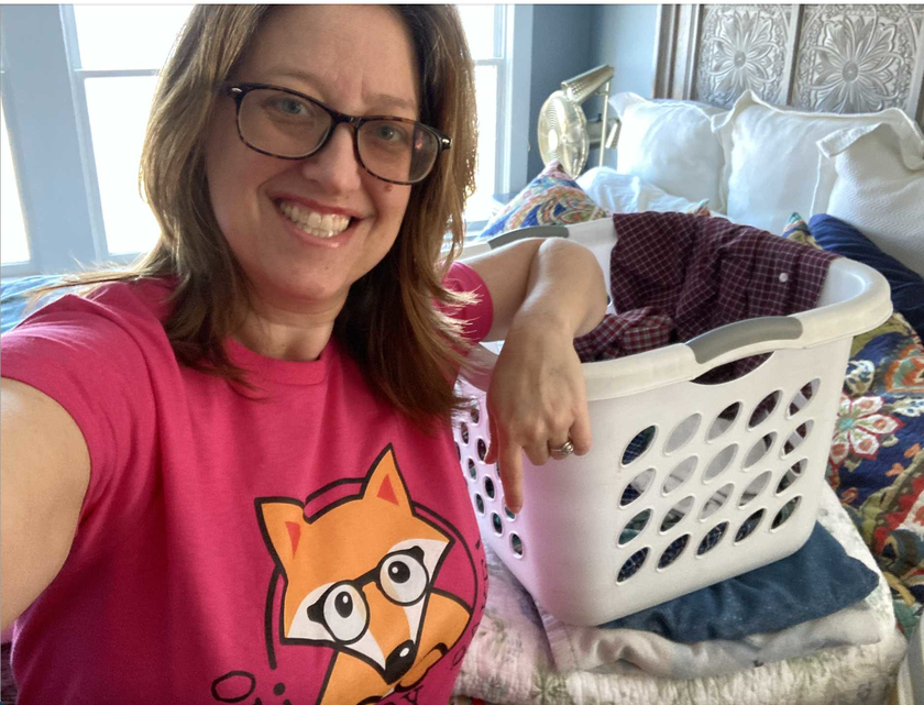 Shared post - LAUNDRY STREAM! Live at 12: 50 PM ET