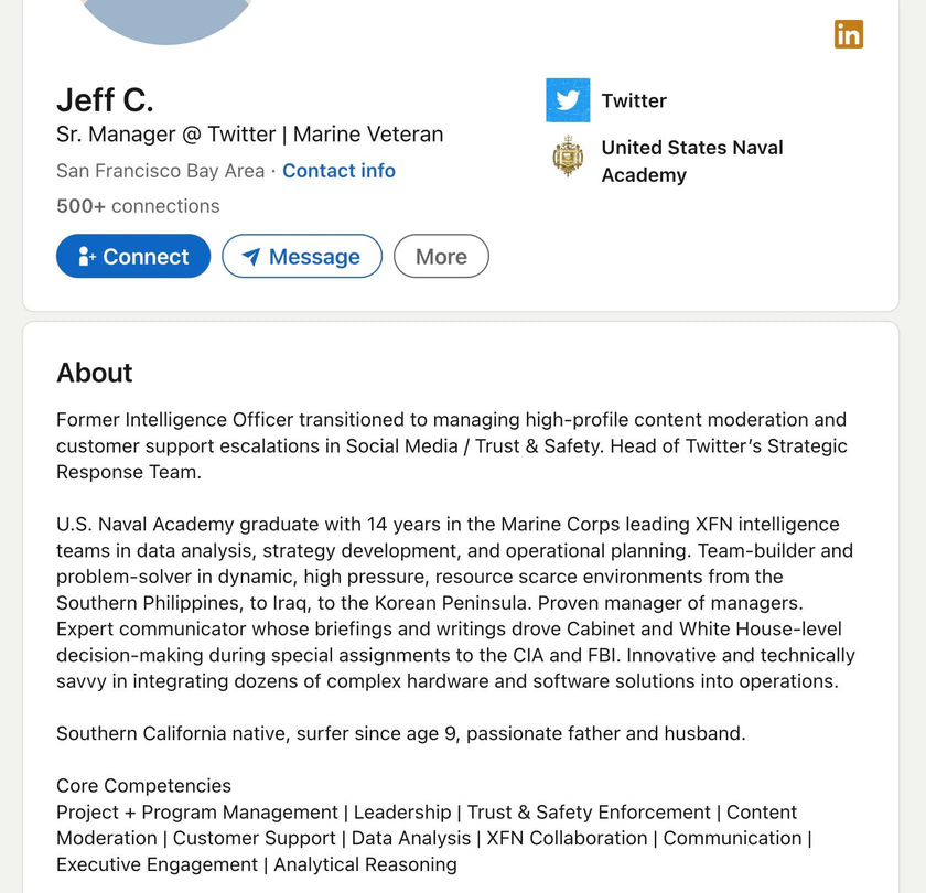A top-level Twitter staffer who is part of the team that suppressed conservative accounts on Twitter...