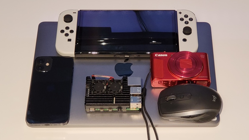 The devices I need to charge/power