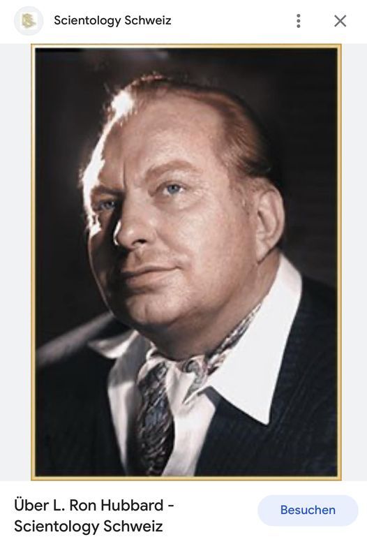 Shared post Ron L. Hubbard (19111986), der Gründer von
